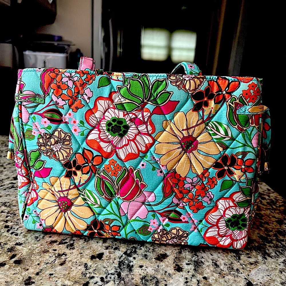 Vintage Vera Bradley Lisa B Quilted Bag